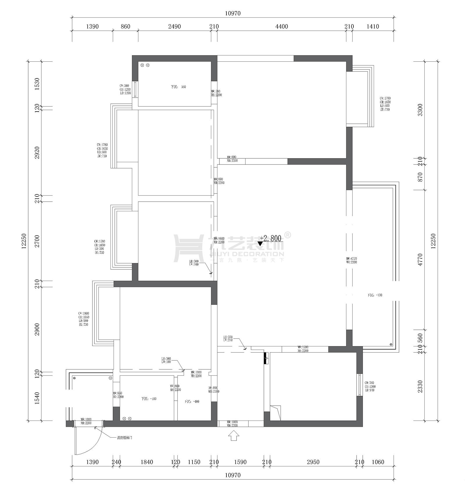原始户型图